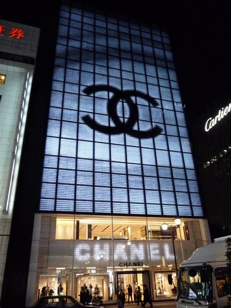 chanel in tokyo.